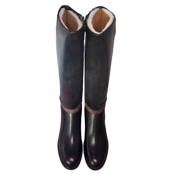 Michael Kors Finley Wide-Calf Riding Boots Women’s Size 8 - Picture 3 of 8